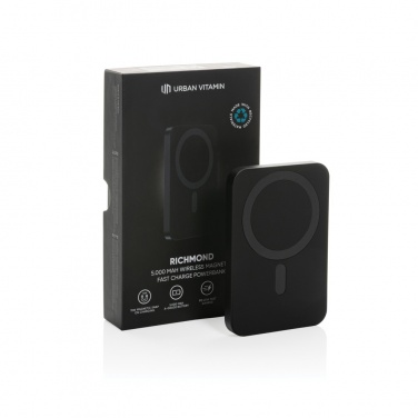 Logotrade promotional product image of: Urban Vitamin Richmond RCS plastic/alu 5000mah powerbank