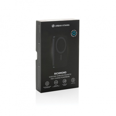 Logo trade promotional products image of: Urban Vitamin Richmond RCS plastic/alu 5000mah powerbank