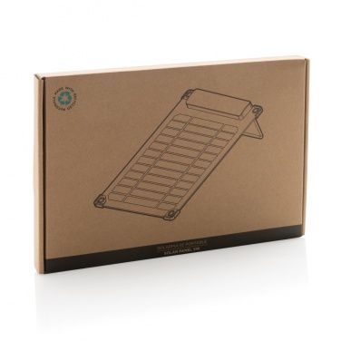 Logotrade promotional giveaway picture of: Solarpulse rplastic portable solar panel 5W