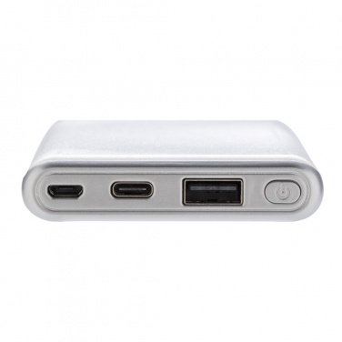 Logo trade business gifts image of: Ultra fast 10.000 mAh powerbank with PD
