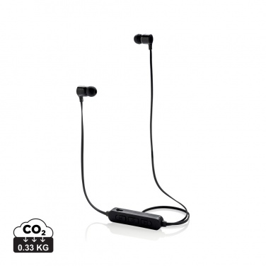Logo trade promotional items image of: Light up logo wireless earbuds