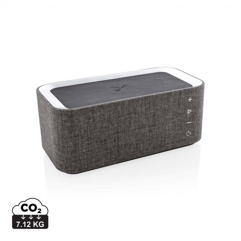 Logo trade promotional products picture of: Vogue wireless charging speaker