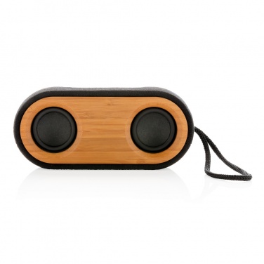 Logotrade promotional merchandise photo of: Bamboo X double speaker