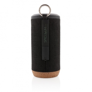Logotrade business gift image of: Baia 10W wireless speaker, cork