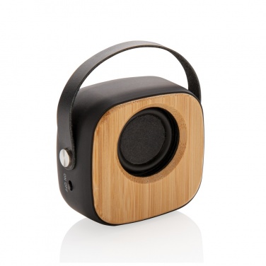 Logotrade advertising product image of: Bamboo 3W Wireless Fashion Speaker
