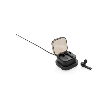 Logotrade promotional giveaways photo of: TWS earbuds in wireless charging case