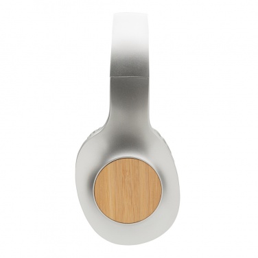 Logotrade corporate gift image of: Dakota Bamboo wireless headphone