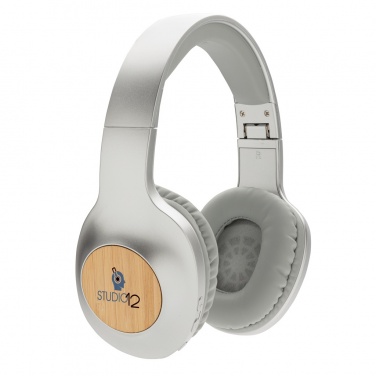 Logotrade corporate gifts photo of: Dakota Bamboo wireless headphone