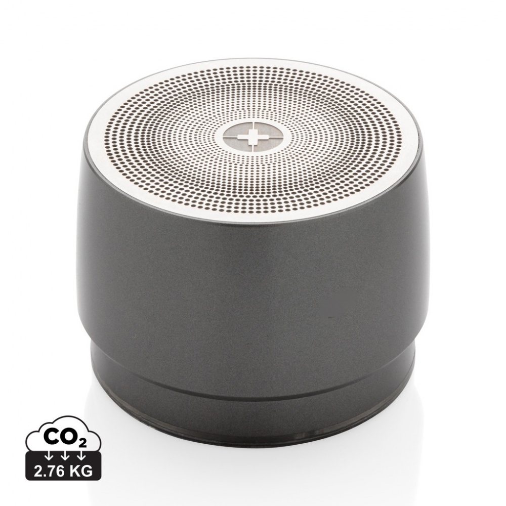 Logotrade corporate gift image of: Swiss peak 5W wireless bass speaker
