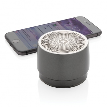Logotrade promotional merchandise image of: Swiss peak 5W wireless bass speaker