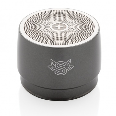Logotrade promotional gift image of: Swiss peak 5W wireless bass speaker