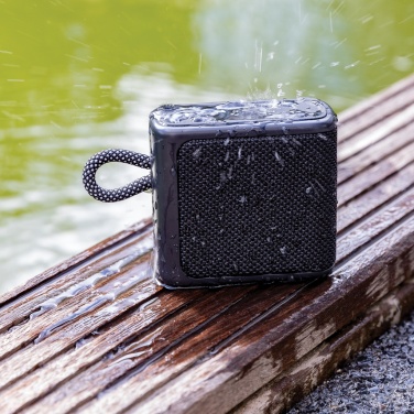 Logo trade corporate gifts image of: Splash IPX6 3W speaker
