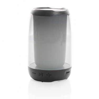 Logo trade advertising product photo of: RCS recycled plastic Lightboom 5W speaker