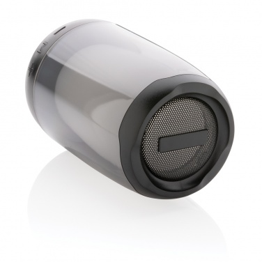 Logo trade promotional item photo of: RCS recycled plastic Lightboom 5W speaker