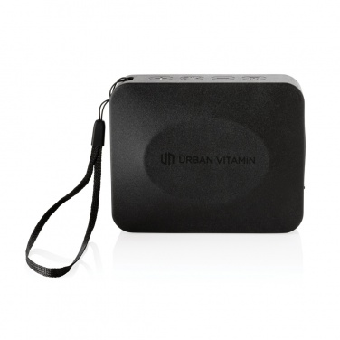 Logo trade promotional products picture of: Urban Vitamin Vallejo RCS rplastic 3W speaker IPX 7
