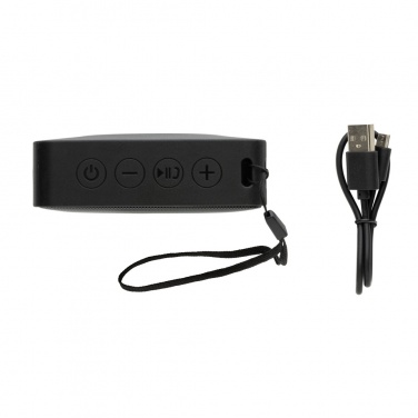 Logo trade promotional products picture of: Urban Vitamin Vallejo RCS rplastic 3W speaker IPX 7