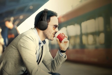 Logo trade advertising products picture of: Motorola MOTO XT500 wireless over ear headphone