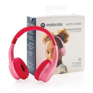 Logotrade promotional item picture of: Motorola JR 300 kids wireless safety headphone