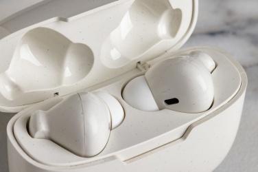 Logo trade promotional merchandise image of: RCS recycled plastic Liberty Pro wireless earbuds