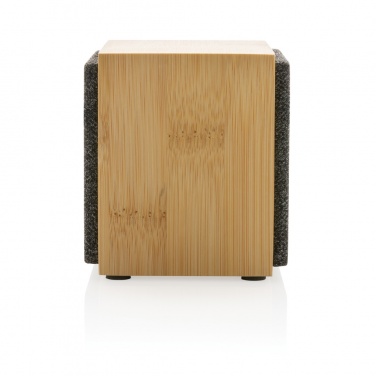Logotrade promotional gifts photo of: Wynn 5W bamboo wireless speaker
