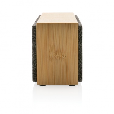 Logo trade promotional items picture of: Wynn 10W bamboo wireless speaker