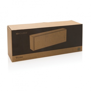 Logotrade advertising product picture of: Wynn 10W bamboo wireless speaker