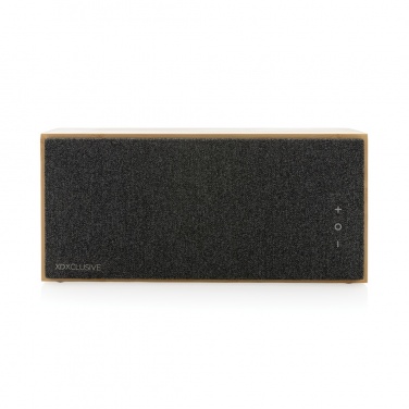 Logotrade promotional item image of: Wynn 20W bamboo wireless speaker