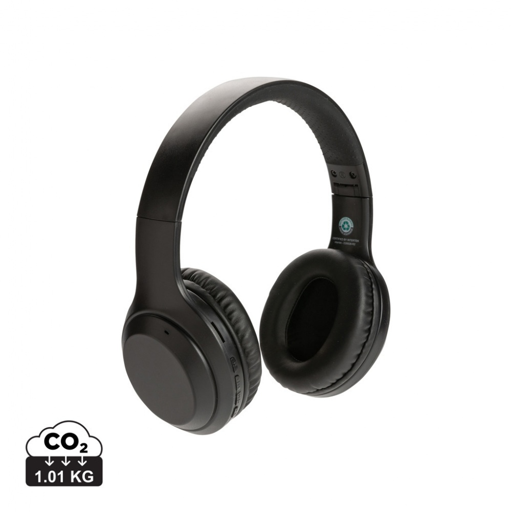 Logotrade promotional gifts photo of: RCS standard recycled plastic headphone