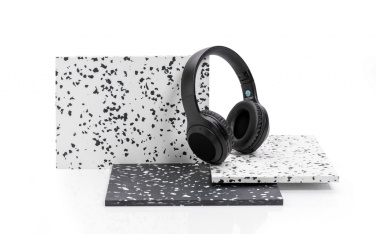 Logotrade promotional product image of: RCS standard recycled plastic headphone