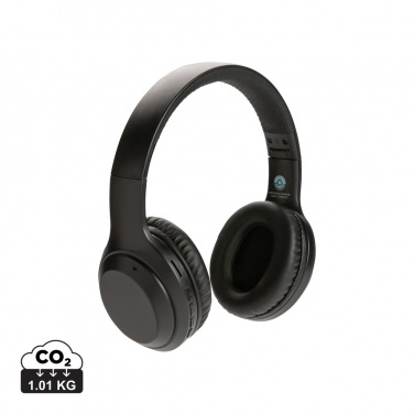 Logotrade promotional giveaways photo of: RCS standard recycled plastic headphone