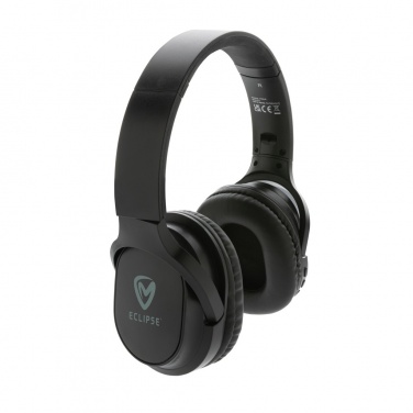 Logotrade promotional items photo of: RCS recycled plastic Elite Foldable wireless headphone