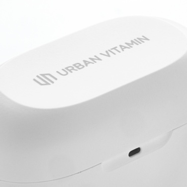 Logo trade corporate gifts image of: Urban Vitamin Napa earbuds