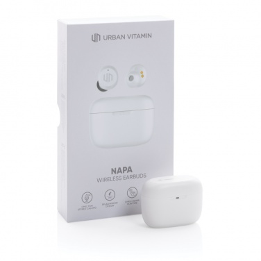 Logo trade promotional gift photo of: Urban Vitamin Napa earbuds