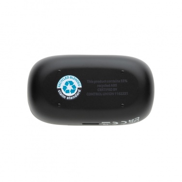 Logo trade promotional merchandise image of: Urban Vitamin Palm Springs RCS rplastic ENC earbuds