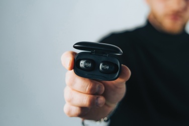 Logo trade business gift photo of: Urban Vitamin Palm Springs RCS rplastic ENC earbuds