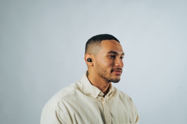 Logotrade promotional product picture of: Urban Vitamin Palm Springs RCS rplastic ENC earbuds