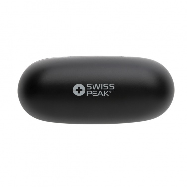 Logotrade promotional products photo of: RCS recycled plastic Swiss Peak TWS earbuds 2.0
