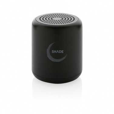 Logo trade corporate gifts picture of: RCS certified recycled plastic 5W Wireless speaker