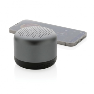 Logotrade business gifts photo of: Terra RCS recycled aluminium 5W wireless speaker