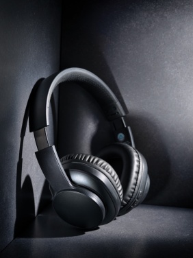 Logo trade promotional item photo of: Terra RCS recycled aluminium wireless headphone