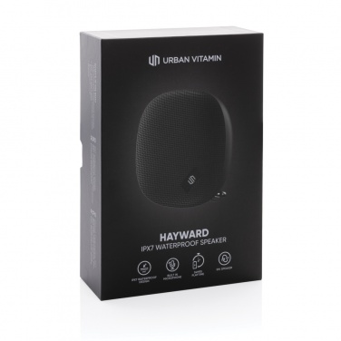 Logo trade promotional products picture of: Urban Vitamin Hayward IPX7 waterproof 5W speaker