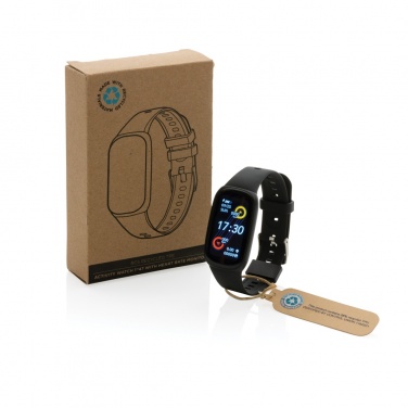 Logo trade promotional gifts picture of: RCS recycled TPU  activity watch 1.47'' screen with HR