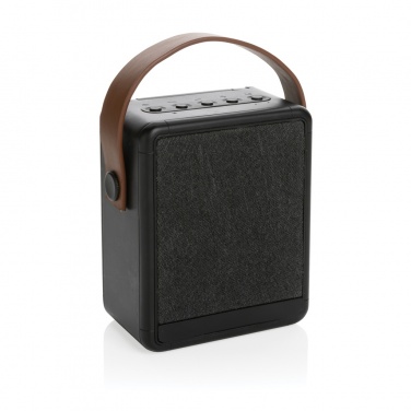 Logotrade promotional product image of: Skywave RCS recycled plastic solar speaker 12W