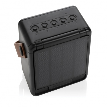 Logotrade promotional giveaway picture of: Skywave RCS recycled plastic solar speaker 12W