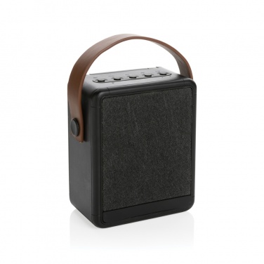 Logotrade promotional item picture of: Skywave RCS recycled plastic solar speaker 12W