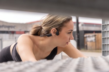 Logo trade promotional items image of: Urban Vitamin Glendale RCS rplastic air conductive headphone