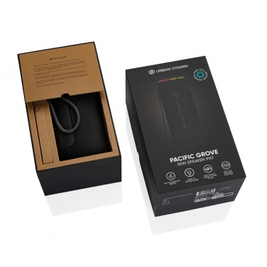 Logo trade business gift photo of: Urban Vitamin Pacific Grove RCS rplastic 30W speaker IPX7