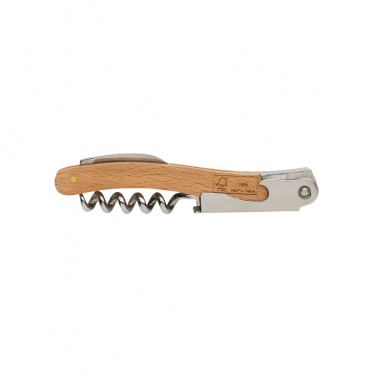 Logo trade promotional products image of: Wooden Corkscrew
