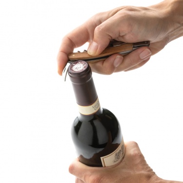 Logo trade promotional product photo of: Wooden Corkscrew