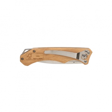 Logotrade promotional product image of: Wooden outdoor knife